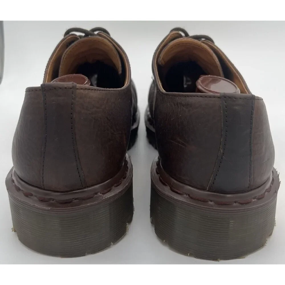 Dr Martens Vintage Y2K Oxford Ankle Brown Shoes Boots US 13 UK 12 England GZ1561